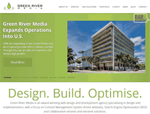 Tablet Screenshot of green-river-media.com